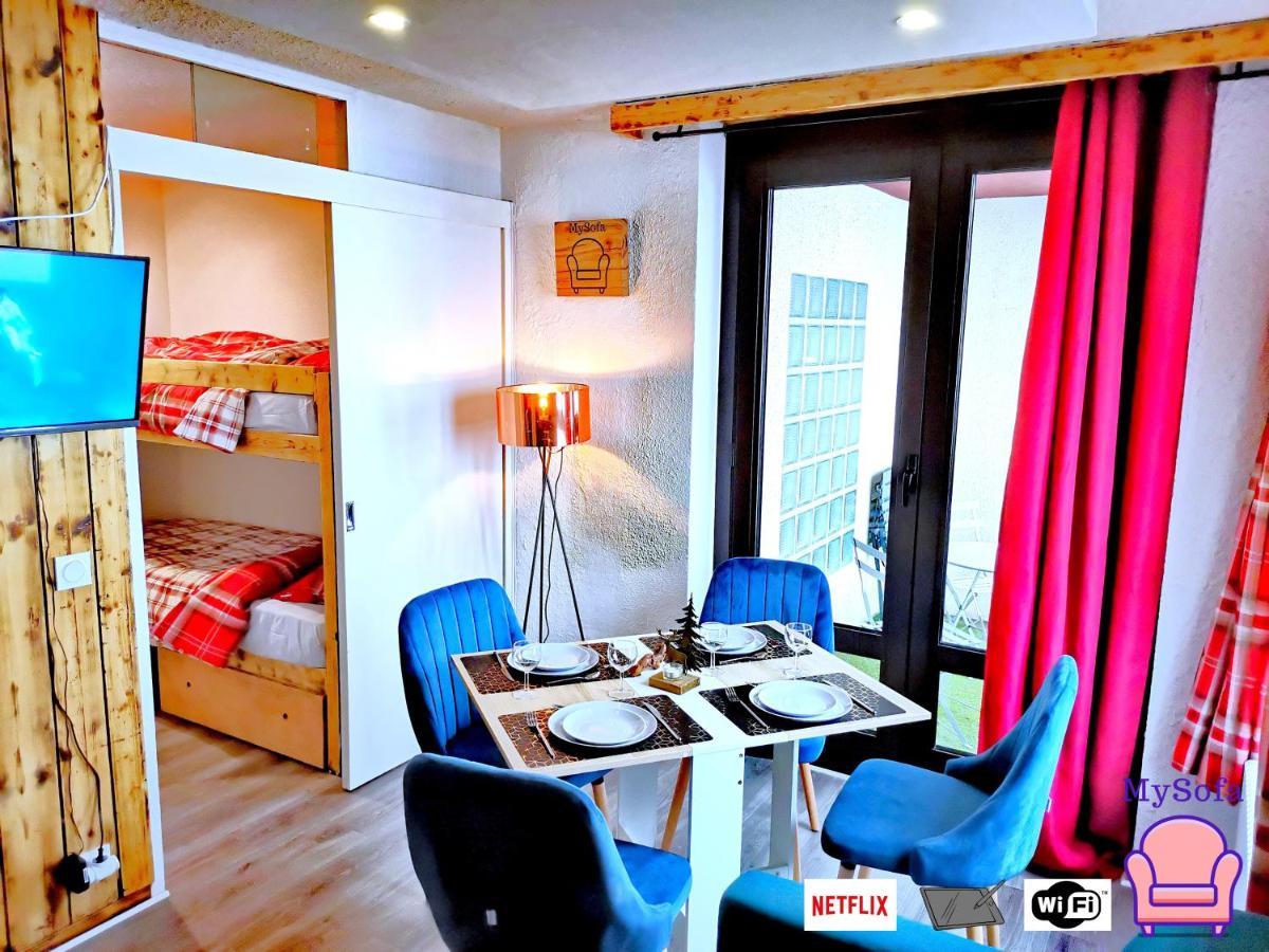 Mysofa Loup & Parking Apartment Pra Loup Exterior foto